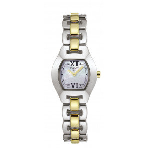Uhrenarmband Tissot T07218583A Stahl Zweifarbig
