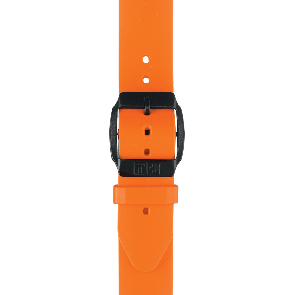 Uhrenarmband Tissot T081.420.17.0570.2 T-RaceT603035437 Kautschuk Orange 19mm