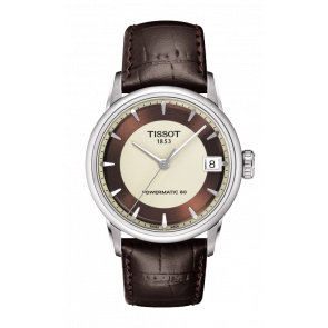 Uhrenarmband Tissot T600033622 Leder Braun 18mm