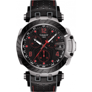 Uhrenarmband Tissot T1154172705701 / T603045129 Kautschuk Schwarz 21mm