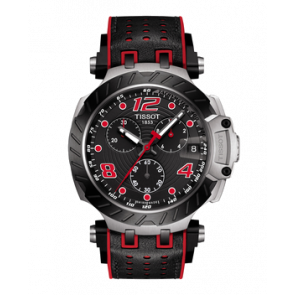 Uhrenarmband Tissot T1154172705704 / T603045116 Kautschuk Schwarz