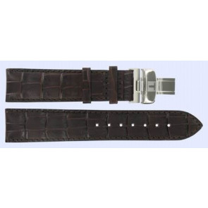 Uhrenarmband Tissot T600013500 Leder Dunkelbraun 20mm