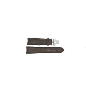 Uhrenarmband Tissot T0356271603100A / T600028610 Leder Braun 24mm