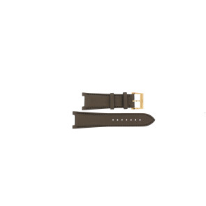 Uhrenarmband Tissot T090310A / 13BN0489110 / T600035079 Leder Braun 14mm