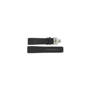 Uhrenarmband Tissot T091420A T-Touch Expert Solar / T610034733 / T600035305 Leder Schwarz 22mm