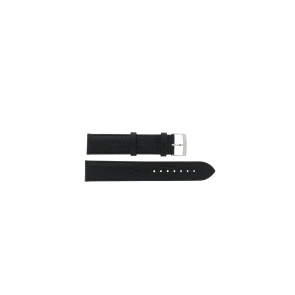 Uhrenarmband Tissot T1094101603301 / T1094101605300 / T1094101603200 Leder Schwarz 19mm