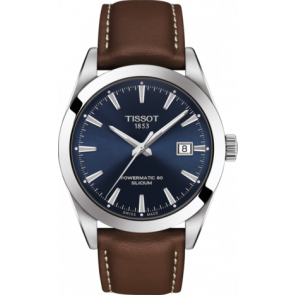 Uhrenarmband Tissot T1274071604100 / T610044598 Leder Braun 21mm