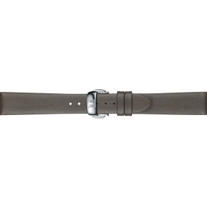 Uhrenarmband Tissot T600045322 Leder Grau 16mm
