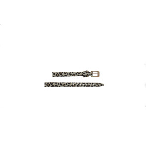 Uhrenarmband Tissot T600047022 / T0581093703600A Leder/Kunststoff Mehrfarbig 9mm