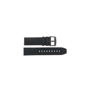 Uhrenarmband Tissot T600047413 / T1354173705101A Leder Schwarz 22mm