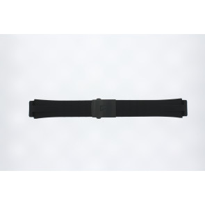 Uhrenarmband Tissot T0015204705100A / T603025574 Kautschuk Schwarz 20mm