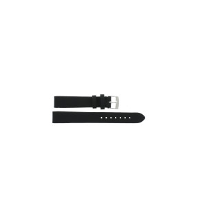 Uhrenarmband Tissot T0073091611600 / T603025351 / T603027785 Leder Schwarz 15mm