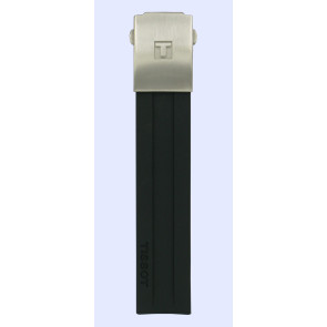 Uhrenarmband Tissot T603032409 Kautschuk Schwarz