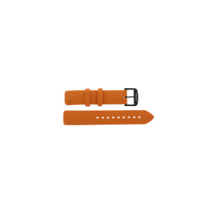 Uhrenarmband Tissot T081.420.17.0570.2 T-RaceT603035437 Kautschuk Orange 19mm