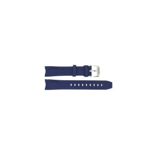 Uhrenarmband Tissot PRC200 / T0554171701704A / T603038014 Kautschuk Blau 19mm