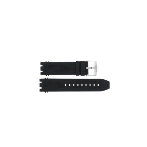 Uhrenarmband Tissot T1154172706100 / T603041963 Kautschuk Schwarz 23mm