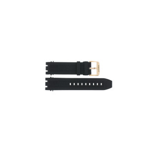 Uhrenarmband Tissot T1154173705100 / T603041971 Kautschuk Schwarz 21mm