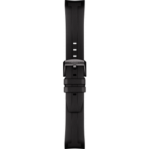 Uhrenarmband Tissot T1204173705102 / T603042600 Kautschuk Schwarz 22mm