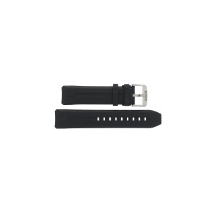 Uhrenarmband Smartwatch Tissot T603044330 / T1214204705105A Kautschuk Schwarz 23mm