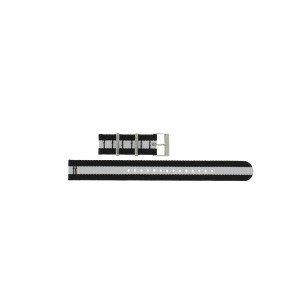 Uhrenarmband Tissot T604038995 Nylon Zweifarbig 19mm
