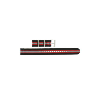 Uhrenarmband Tissot T0954171703727A / T604039515 Nylon Zweifarbig 19mm