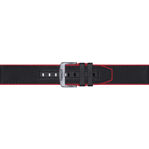 Uhrenarmband Tissot SUPERSPORT CHRONO QUARTZ / T604046369 Nylon Mehrfarbig 22mm