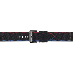 Uhrenarmband Tissot T604046539 / T1166173705102A Nylon Zweifarbig 22mm