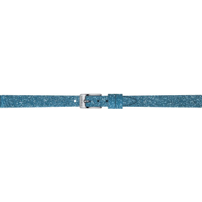 Uhrenarmband Tissot LOVELY / T604048078 Kunststoff Blau 9mm