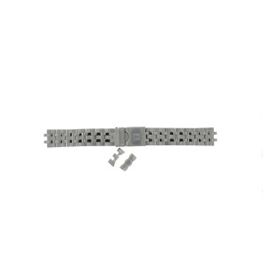 Tissot Uhrenarmband T055.417.A PRC 200 - T605031423 Metall Silber 19mm