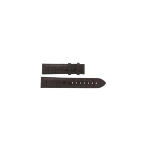 Uhrenarmband Tissot T41-5-413-73 / T610014577 Leder Dunkelbraun 19mm