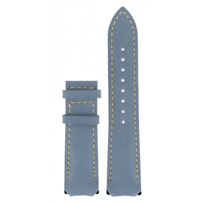 Uhrenarmband Tissot T610014638.T-TOUCH Leder Blau