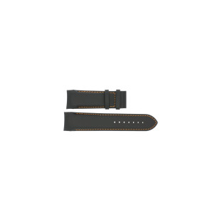 Uhrenarmband Tissot T0356141605101A / T610028614 Leder Schwarz 24mm
