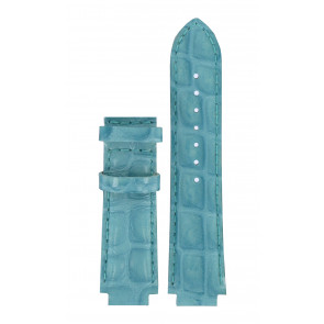 Uhrenarmband Tissot T0613101603102A / T610031321 Leder Blau