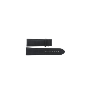 Uhrenarmband Tissot T0554271605700 / T610034058 Leder Schwarz 23mm