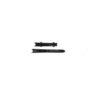 Uhrenarmband Tissot T0942101611100A / T610036539 Leder Schwarz 12mm