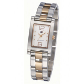 Uhrenarmband Tommy Hilfiger TH-45-3-14-0701 / TH679000900 / 1780754 Stahl Zweifarbig 15mm