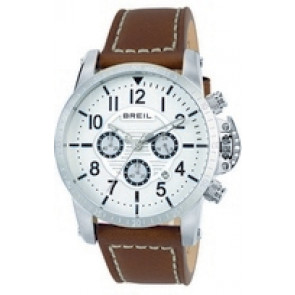 Uhrenarmband Breil TW1504 Leder Braun 23mm