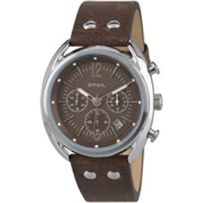 Uhrenarmband Breil TW1663 Leder Braun 22mm