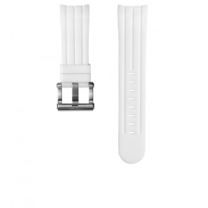 Uhrenarmband TW Steel TWB132 Silikon Weiss 22mm