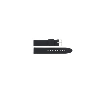 Uhrenarmband Guess V1005M1 Silikon Schwarz 18mm