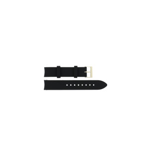 Uhrenarmband Guess W0023L6 / Time To Give Silikon Schwarz 18mm