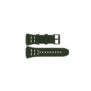 Uhrenarmband Guess GW0325G2 / W0325G2 Kautschuk Grün 24mm