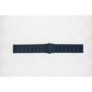 Uhrenarmband Guess W0377G4 Stahl Blau 22mm
