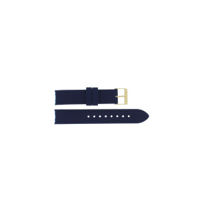 Uhrenarmband Guess W0562L2 / Catalina Silikon Blau 18mm