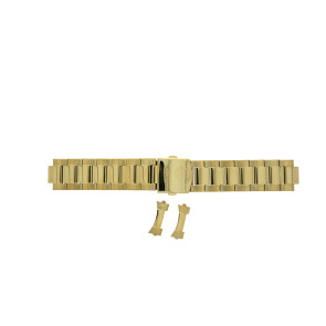 Uhrenarmband Guess W0668G4 / Atlas Stahl Vergoldet 22mm