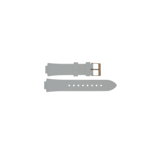 Uhrenarmband Guess W0773L6 Silikon Weiss 12mm