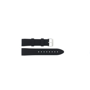 Uhrenarmband Guess W0802G1 Silikon Schwarz 22mm