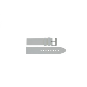 Uhrenarmband Guess W0911L1 / G Twist Kunststoff Weiss 20mm