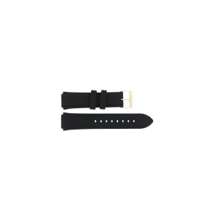 Uhrenarmband Guess W1053L7 / Limelight Kautschuk Schwarz 17mm