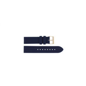 Uhrenarmband Guess W1098L6 / Confetti Kautschuk Blau 20mm